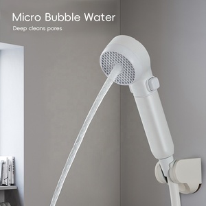 Microscopique Nano Bulle Micro Aérateur à Bulles avec Filtre PP Pommeau de Douche pour Dame Bébé PP Coton Micro-bulles Pomme de Douche - Product Image 4