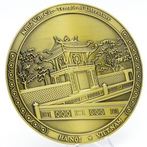 15 Years Custom Shape 3D Gold and Silver Commemorative Coins Soft Enamel <strong>Brass</strong> Zinc Alloy Metal Gifts Double Zone Challenge Coin - Product Image 2