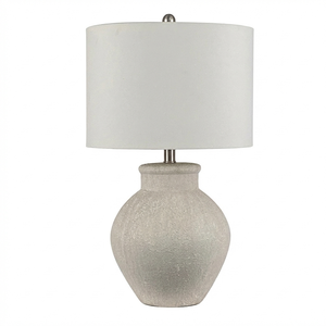 Modern Battery Powered <b>LED</b> <b>Table</b> Lamp Factory Direct Home Hotel Decoration Ceramic Base <b>Bedside</b> Desk Lamp - Product Image 1