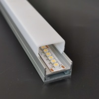 Extrusions d'aluminium LED, profils LED avec diffuseur d'opale