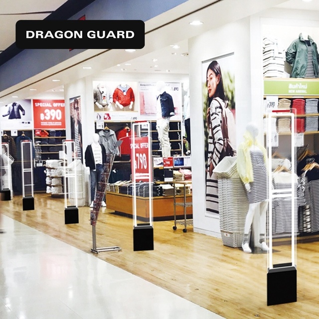 Dragon Guard AS4010 Supermarket High Sensitive WiFi Alarm Security 58KHz Anti-Theft Retail System