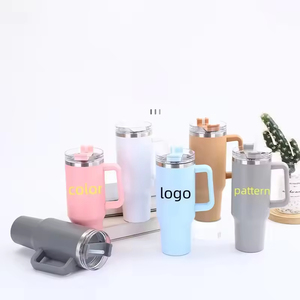 Gobelet isotherme en acier inoxydable 40 oz, multicolore, avec logo personnalisé, style américain, motif dessin animé, pour fêtes, écologique, 12-24 heures - Product Image 3