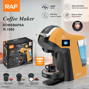 Cafetera RAF de Doble Función Compatible con Cápsulas de Café o Cápsulas de Espuma de Leche - Product Image 1