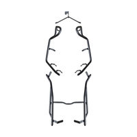Porte-bagages arrière pour moto Qianjiang QJ Hong 150 ADV, barre de protection anti-chute en acier au carbone, alliage d'aluminium T6, style B