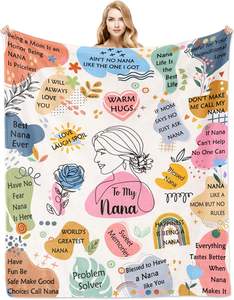 ผ้าห่มผ้าสักหลาดโพลีเอสเตอร์นุ่มและอบอุ่นสำหรับฤดูหนาวผ้าห่มของขวัญนานาขนาด60X50นิ้วลายพิมพ์ดิจิตอลแบบแข็ง100% ตามสั่ง - Product Image 1