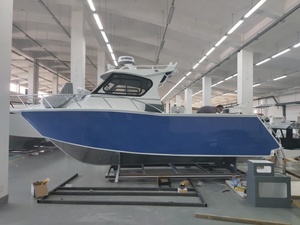 Barco de Pesca con Casco de Aluminio Resistente a los Arañazos y de Apariencia Duradera, Mantiene su Apariencia Original Después de un Uso Prolongado en el Mar, para Pescadores - Product Image 1