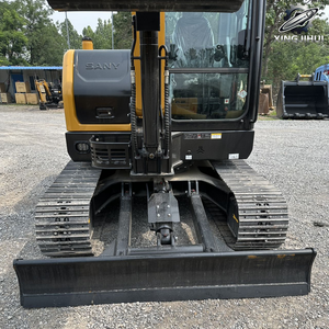 Excavadora de cadenas usada SANY 60C, excavadora de segunda mano de la marca original china, excavadora de cadenas pequeña de 60 toneladas, excavadora usada. - Product Image 2