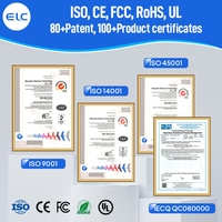 ELC WL8012T Tableta PC Todo en Uno con Pantalla Táctil de 8 Pulgadas para Pedidos en Restaurantes, Aplicación POS, Android 8.1, Señalización