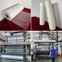 Film rétractable en polyéthylène de haute qualité Runyi, moulage par soufflage, qualité alimentaire, résistant à l'humidité, surface haute brillance, résistance à la traction de 250 MPa