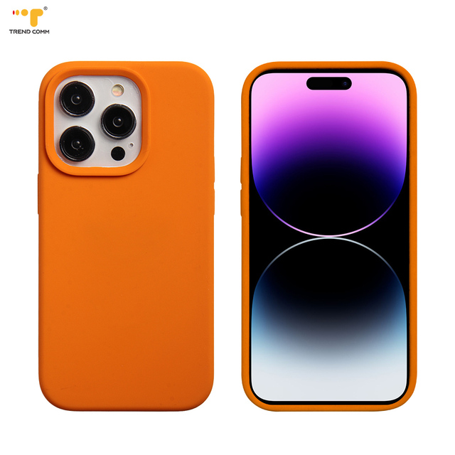 Luxury Shockproof Waterproof Silicone Microfiber Phone Case for 15 Pro Max Trend Comm Brand Anti-scratch Protection