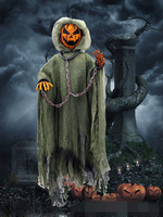 Horreur fantôme ensemble accessoires pour hommes femmes Cosplay fête Halloween atmosphère terrifiante scène décoration chambre jeu d'évasion