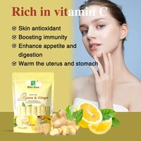 Boisson Herbal Antioxydante Éclaircissante pour la Peau à Marque Blanche avec Ingrédients Naturels Formule Personnalisée Thé Citron Gingembre