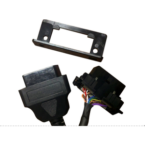 16 pines macho a hembra adaptador <span class=keywords><strong>OBD</strong></span> 2 extensión divisor Y Cable con Panel 50cm redondo PVC Universal Cable completo <span class=keywords><strong>1</strong></span> año de garantía - Product Image 2