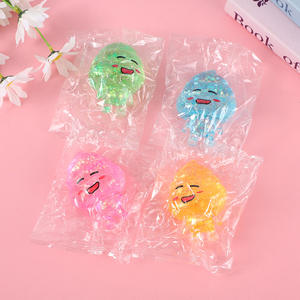 Juguetes de descompresión de TPR con purpurina de colores, en forma de excremento de superhéroe, para aliviar el estrés, regalo promocional, gran venta para niños - Product Image 3