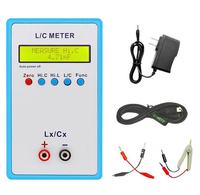 Compteur d'inductance de capacité LCD numérique LC-200A, LC mètre, 1uH-100H multimètre testeur LC200A