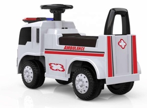 Caliente paseo en niños <span class=keywords><strong>de</strong></span> Ambulancer coche empuje bebé juguetes bebé coche eléctrico para niños <span class=keywords><strong>de</strong></span> interior y al aire libre - Product Image 2