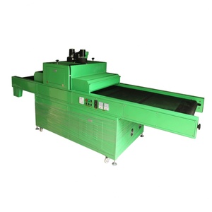 Machine de séchage UV offset semi-automatique à grande vitesse pour sérigraphie plate avec pompe à cœur et convoyeur, nouvelle machine automatique de séchage UV pour impression à plat - Product Image 1