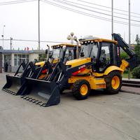 Machines de terrassement de haute qualité, haute charge, haute performance, chargeuse 7,8t XT870, chargeuse-pelleteuse avec tarière de 1m³, excavatrice de roche