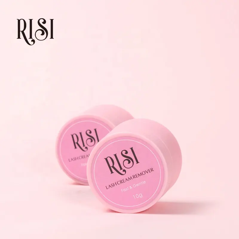 RISI Essential Custom ized Schnell entfernender Kleber Creme entferner Erdbeer geruch Wimpern verlängerung entferner Korea