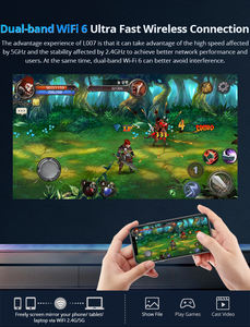 KL L007AQ 1080P LED Smart แอนดรอยด์11โปรเจคเตอร์วิดีโอแบบพกพาขนาดเล็กสำหรับห้องนอนดูหนังคืน - Product Image 2