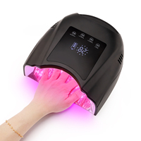 Nouvelle arrivée 2026, lampe à ongles LED sans fil Pro Cure 98W, séchage rapide portable, lumière UV LED, sécheuse de salon pour manucure, pour usage domestique
