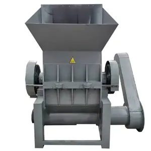 Used Manual Plastic Shredder and Metal Grinder 1-Year Warranty PP PE Metal Bottle Crusher Machine for Recycling