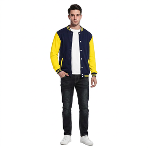 Hot Selling 100% Cotton Lightweight Breathable Quick Dry Men's Jacket High Street Style Stand Collar Customizable Front Logo - Product Image 1