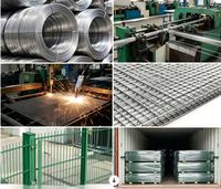 Valla de Alambre Doble 2D Soldada Resistente 868, Valla de Doble Varilla para Patio Escolar, Valla de Alambre de Bajo Mantenimiento, Valla de Malla de Alambre Doble