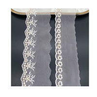 Robe en Dacron pour femmes fil d'or brodé jupe en dentelle bicolore accessoires de broderie Soluble dans l'eau pour vêtements chaussures sacs