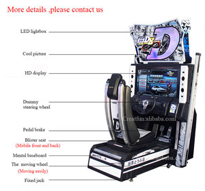 Máy Quay Video Trong Nhà Mới Xe Đua Arcade Racing Coin Vận Hành Trò Chơi Video - Product Image 5