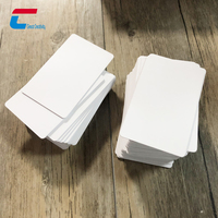 Tarjetas de PVC Blancas Magnéticas para Identificación, Personalizadas con Impresión Digital de Alta Calidad, Laminadas CR80, para Negocios, Escuelas