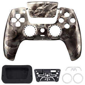 Coque de protection en plastique Extremerate Luna Shell avec motif de dragon pour manette PS5 avec protection du pavé tactile - Product Image 3