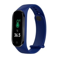 Gelang Pintar Pengukur Suhu Tubuh Murah M4 Pro Stok Tersedia Pelacak Kebugaran Gelang Pintar Reloj Pulsera Inteligente Smartwatch M4 Smart Band
