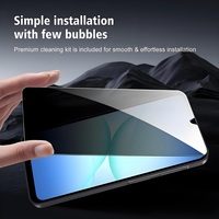Protection d'écran en verre trempé anti-espion pour Samsung Galaxy A04 A04e A04s A35 A55 A36 A56, film de protection de confidentialité à couverture complète