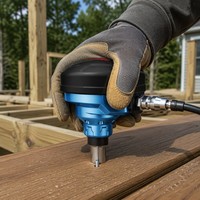 Cloueur pneumatique mini MPN100 en aluminium, ergonomique et léger, pour clous de 50-100 mm, garantie 1 an, pour le travail du bois et des meubles, OEM