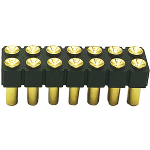 دبوس موصل بطارية PA46 أسود مطلي بالذهب حسب الطلب - Product Image 1