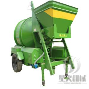2 Unit Mixer Beton JZM Drum Bekas, Mixer Beton Trailer Dijual - Product Image 3