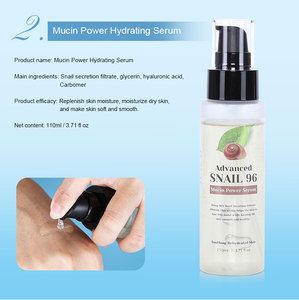 Sérum à la mucine d'<span class=keywords><strong>escargot</strong></span> 96, soin de la peau, nettoyant visage à la <span class=keywords><strong>farine</strong></span> de riz gluant mochi, crème réparatrice pour le visage à la mucine d'<span class=keywords><strong>escargot</strong></span>, lotion nettoyante - Product Image 3