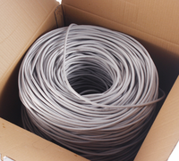 Cable de Red Weiting Cat6 OFCN para Ingeniería, con Cubierta de PVC LSZH, Color Personalizado, para Computadoras, Routers, Switches y Uso en Telecomunicaciones