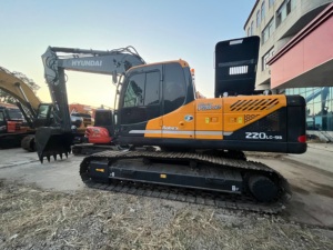 Excavadora Hyundai 220LC-9s Usada Original de Alta Calidad y Precio Económico, Excavadora Hidráulica de 22 Toneladas para Construcción, en Stock - Product Image 6