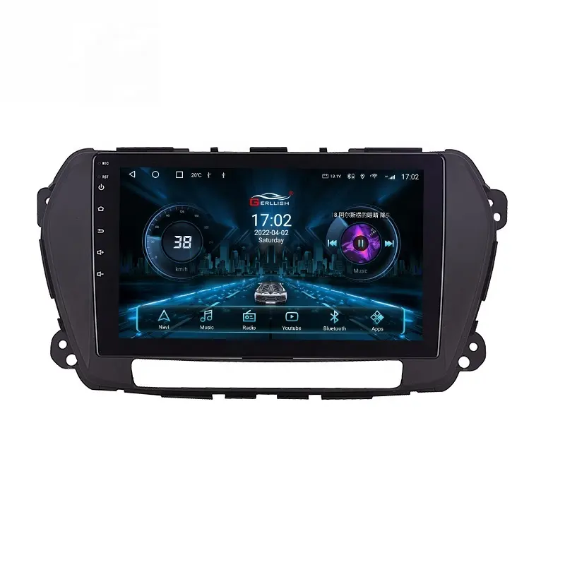 Gerllish Android Car Stereo DVD lettore di navigazione GPS per Great Wall Wingle 6 Steed 2017-2021 supporto Playstore Mirror link