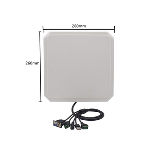 8-10m dài phạm vi TCP/IP tích hợp UHF RFID Reader Writer ABS bãi đậu xe người truy cập quản lý kho vv 9dBi Thông tư anten