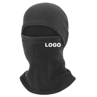 Vente en gros de cagoule de ski tactique pour cyclisme, masque facial à un trou, cagoule polaire, cagoule d'hiver personnalisée