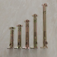 Perno de suelo con resorte moderno / Pestillo automático para suelo / Perno de resorte empotrado / Perno de resorte tipo barril - Fácil instalación, acero al carbono