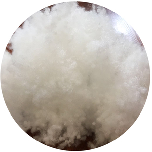 Fibre discontinue de POLYESTER NON siliconée conjuguée creuse blanche recyclée de 7DX64MM/HCS 7DX64MM - Product Image 5