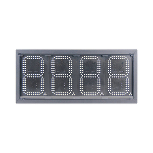 Trạm Xăng <span class=keywords><strong>LED</strong></span> Xăng giá Màn hình hiển thị, 8 inch <span class=keywords><strong>LED</strong></span> giá dầu màn hình màu vàng 88.88 kỹ thuật số không thấm nước Màn hình hiển thị - Product Image 2
