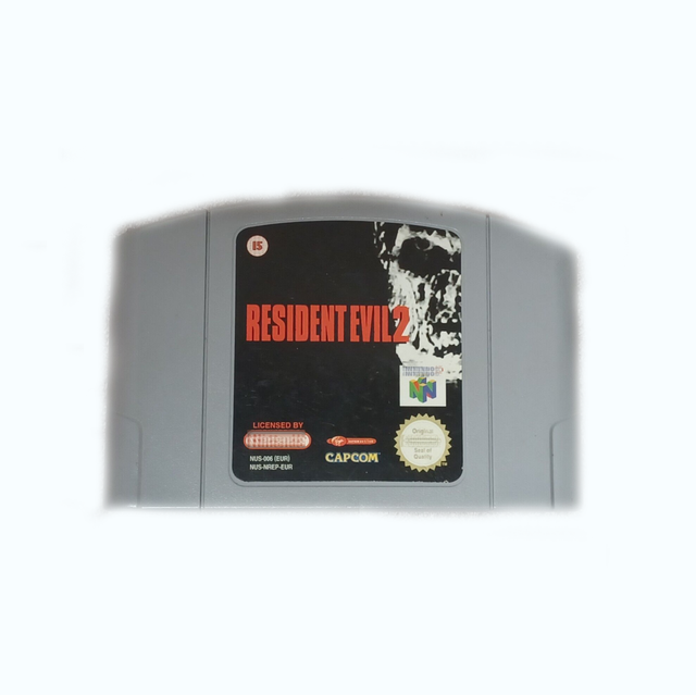 PAL EUR Resident Evil 2 N64 Game Cartridge Card for Nintendo 64 Console