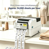 Machine d'impression de rubans en satin personnalisés, imprimante à transfert thermique pour rubans en satin, imprimante pour taffetas ou tissus non tissés