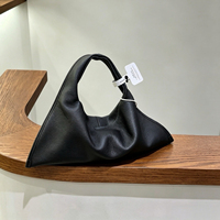 Sac à main hobo chic et minimaliste en cuir souple pour femme, élégant sac fourre-tout souple pour le quotidien, les courses et les voyages