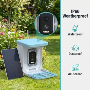 Produits Tendances 2026 Distributeur Automatique Intelligent pour Animaux de Compagnie avec <span class=keywords><strong>Rappel</strong></span> de Repas, Étanche IP67, Double Bol, Plastique Durable, Batterie de Secours - Product Image 2